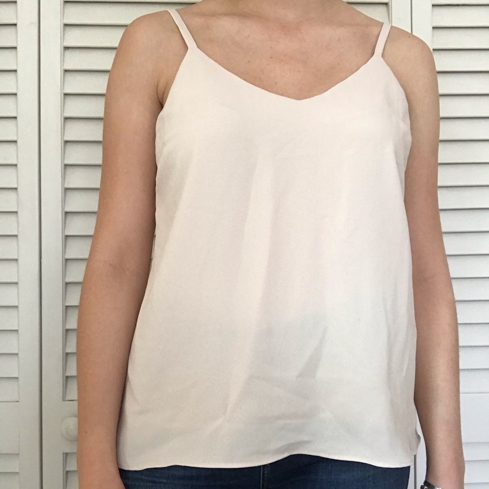 Cream colored tank top